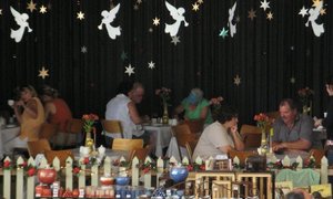 Die Kersmark in volle swang